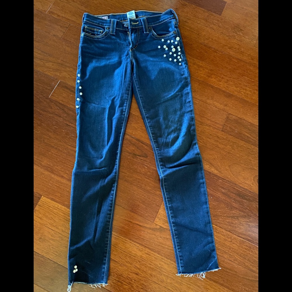 True religion jeans with pearls